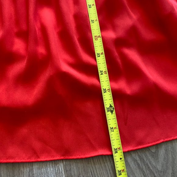 Vero Moda Coral "Cold Shoulder" Midi Dress - Picture 7 of 14